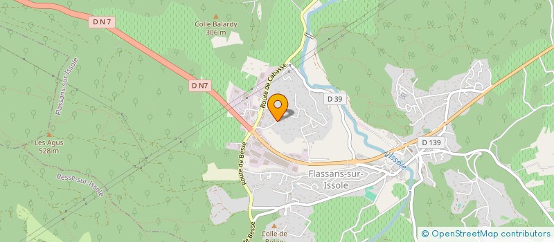 localisation de l'entreprise OUTRE MESURE à FLASSANS-SUR-ISSOLE