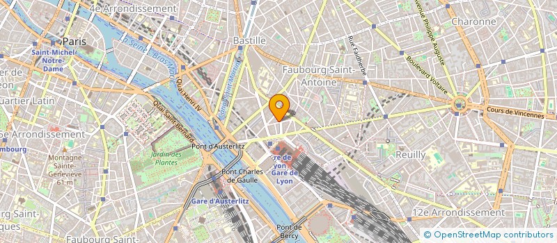 localisation de l'entreprise OUTRE-NATIONAL  PARIS