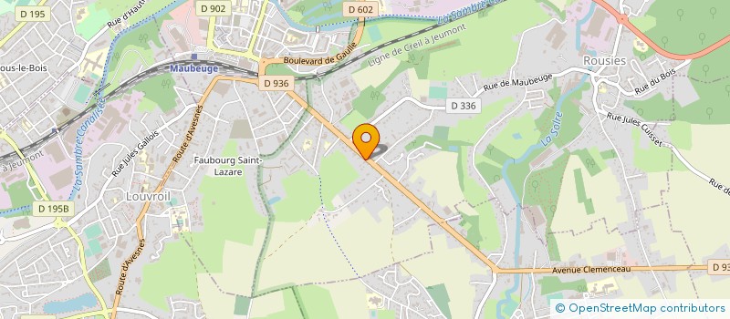 localisation de l'entreprise OUTREMER  ROUSIES