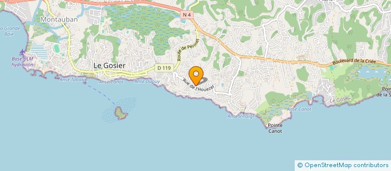 localisation de l'entreprise OUTREMER AUTREMENT à LE GOSIER