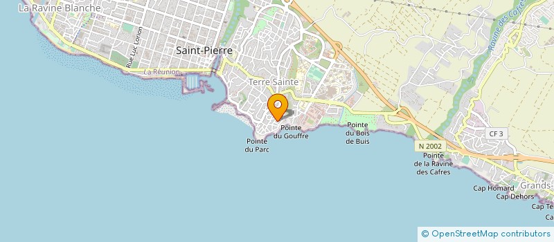 localisation de l'entreprise OUTREMER COLOR CHROME à SAINT-PIERRE