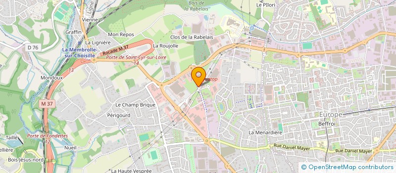 localisation de l'entreprise OUTREMER NEGOCE IMPORT EXPORT  SAINT-ANTOINE-DU-ROCHER