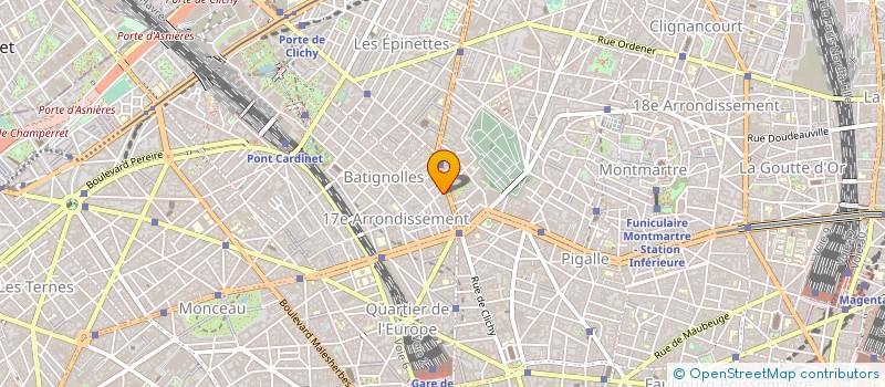 localisation de l'entreprise OUTREMERS MEDIA à PARIS