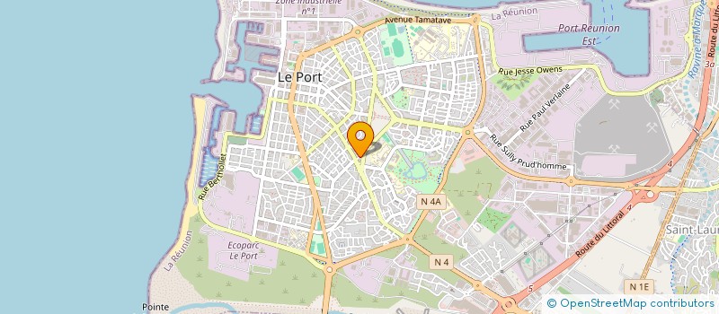 localisation de l'entreprise OUTREMODE à LE PORT