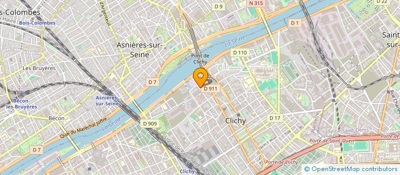 localisation de l'entreprise OUTRENOIR à CLICHY