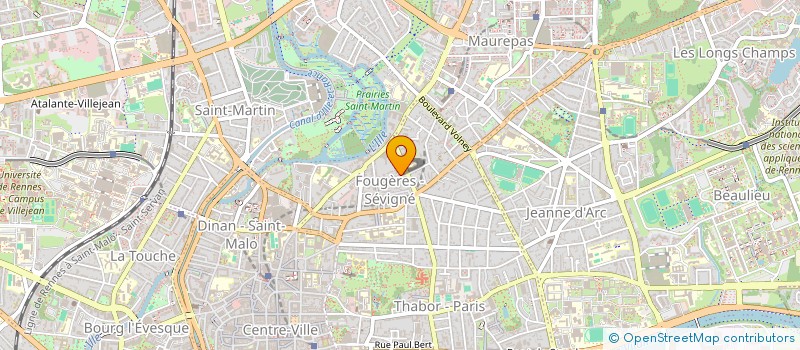 localisation de l'entreprise OUTRIGGER CONSEIL  RENNES