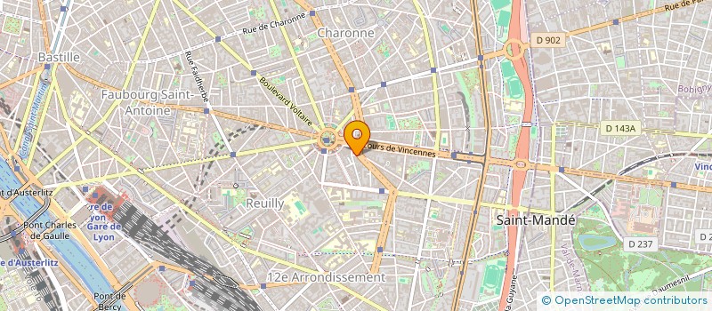 localisation de l'entreprise OUTRUN  PARIS