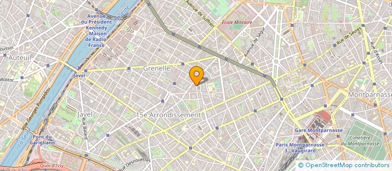 localisation de l'entreprise OUTSIDE THE BOX  PARIS