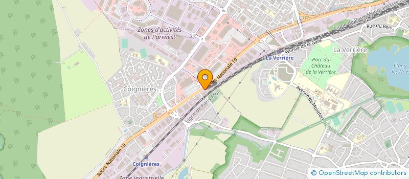 localisation de l'entreprise OUTSIDER à COIGNIERES