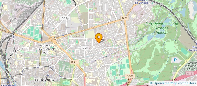 localisation de l'entreprise OUTSIDER  SAINT-DENIS