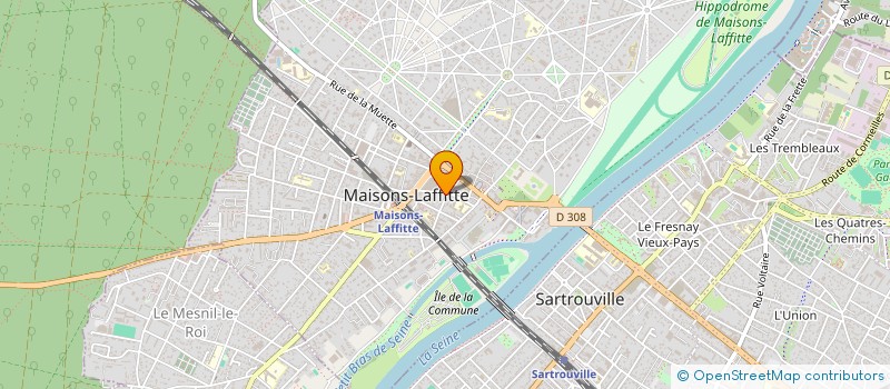 localisation de l'entreprise OUTSIDERS SPORTS MARKETING  MAISONS-LAFFITTE