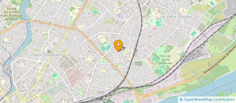 localisation de l'entreprise OUTSIGHT AUDIO à NANTES