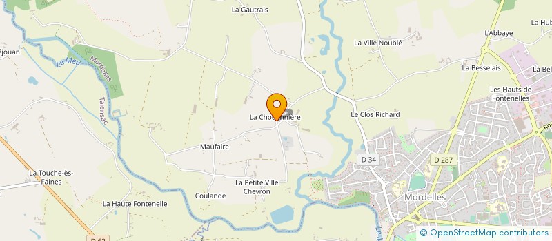 localisation de l'entreprise OUTSOURCED SUPPORT SERVICES  MORDELLES