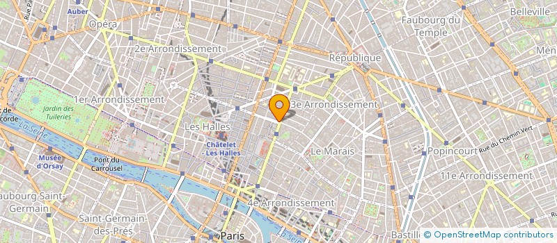 localisation de l'entreprise OUTSOURCEIN  PARIS