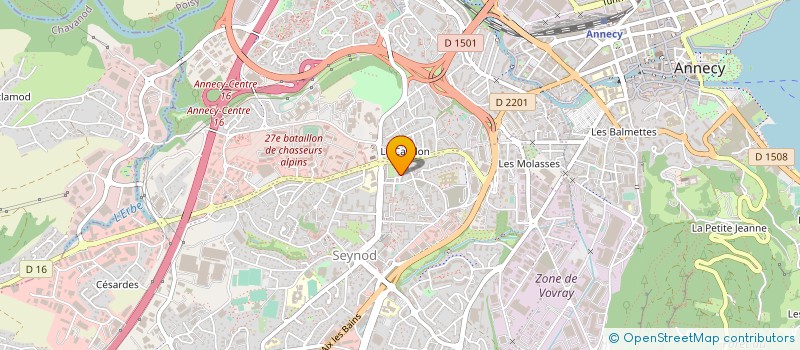 localisation de l'entreprise OUTTRIP à ANNECY