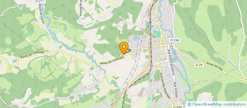 localisation de l'entreprise OUV OSONS UNIR NOS VALEURS  GAN