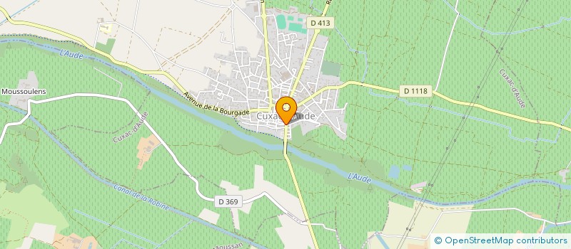 localisation de l'entreprise OUVEILLAN CUXAC XV  CUXAC-D'AUDE