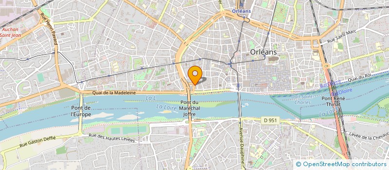 localisation de l'entreprise OUVEM'AZULIS CONCERTS COURS DE MUSIQUE à ORLEANS