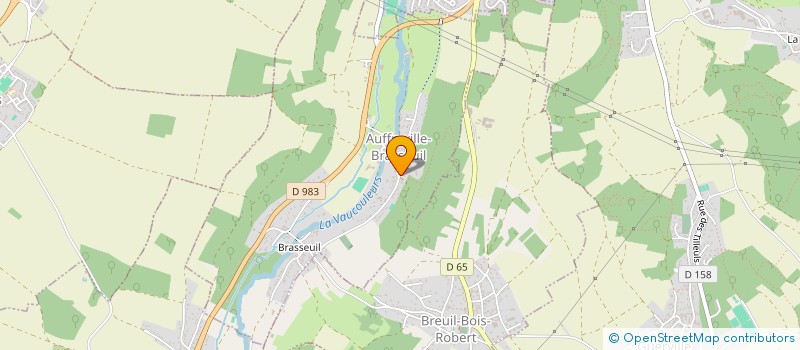 localisation de l'entreprise OUVERT AU PUBLIC à AUFFREVILLE-BRASSEUIL