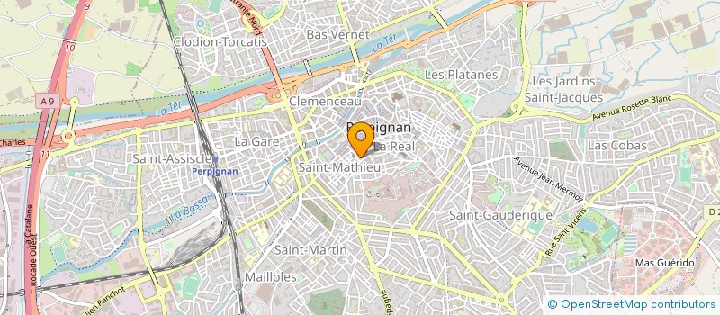 localisation de l'entreprise OUVERTURE à PERPIGNAN