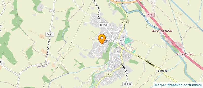localisation de l'entreprise OUVERTURE DESIGN  AYGUESVIVES