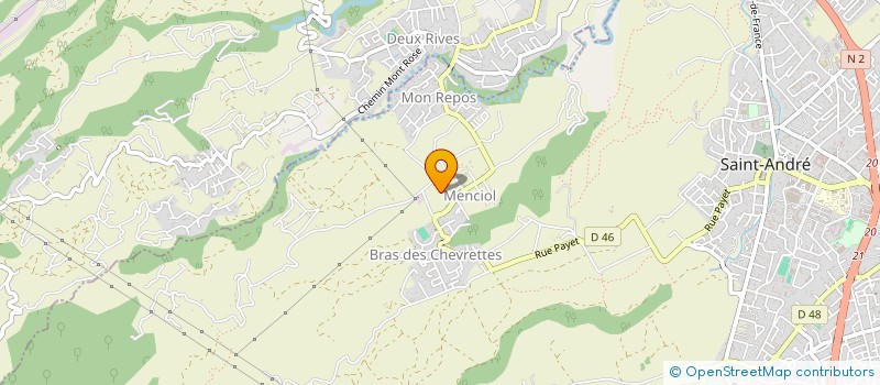 localisation de l'entreprise OUVERTURE DU BONHEUR ENGINEERING  SAINT-ANDRE