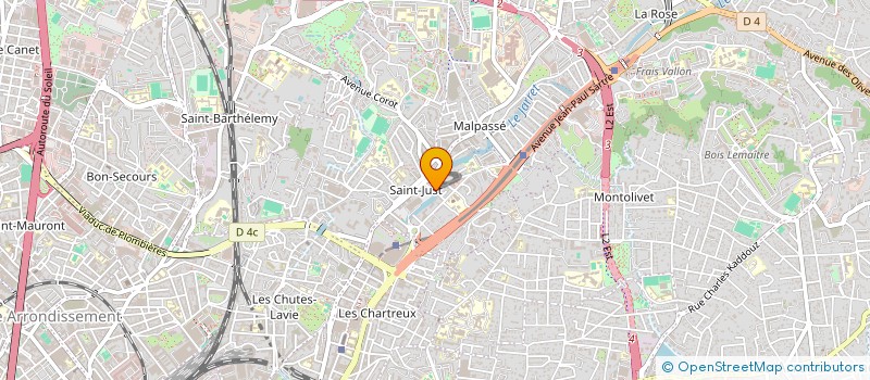 localisation de l'entreprise OUVERTURE DU SUD à MARSEILLE