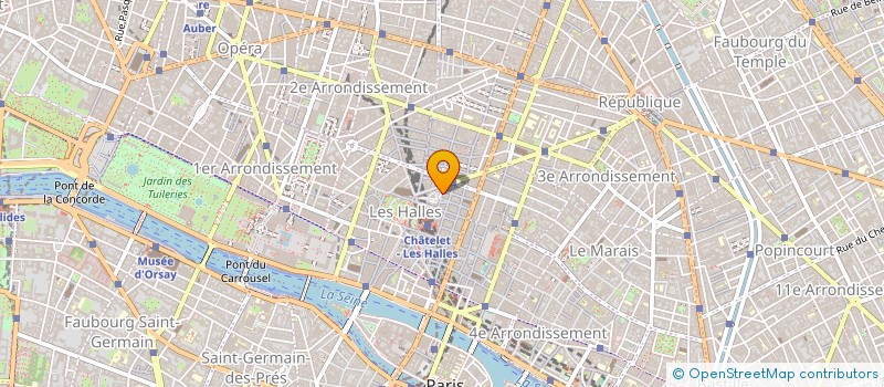localisation de l'entreprise OUVERTURE FINANCES à PARIS