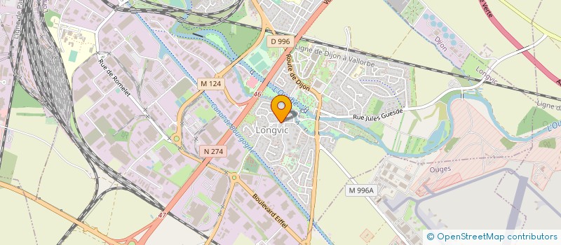 localisation de l'entreprise OUVERTURE MINUTE à DIJON