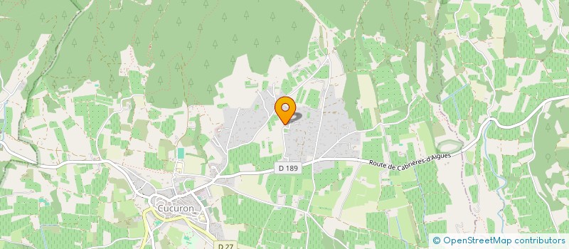 localisation de l'entreprise OUVERTURE PACA à CUCURON