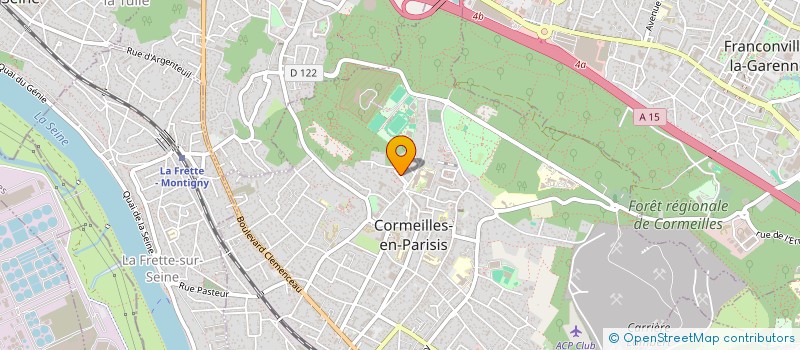 localisation de l'entreprise OUVRAGE DESIGN à CORMEILLES-EN-PARISIS