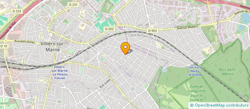 localisation de l'entreprise OUVRAGE HABITATION ENTRETIEN SERVICES  VILLIERS-SUR-MARNE