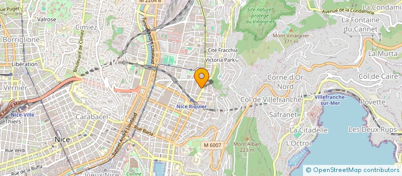 localisation de l'entreprise OUVRAGES SERVICES CONCEPT à NICE