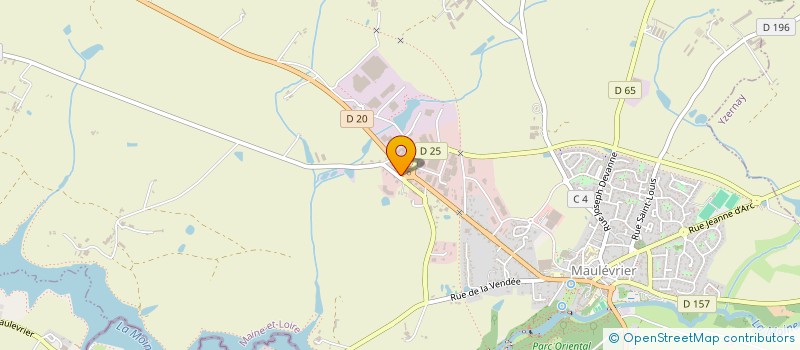 localisation de l'entreprise OUVRARD à MAULEVRIER