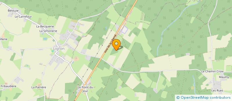localisation de l'entreprise OUVRARD BIO à SAINT-JEAN-DE-LA-MOTTE