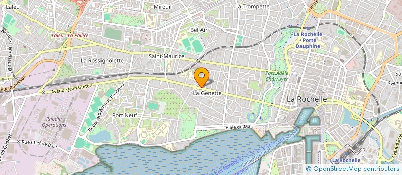 localisation de l'entreprise OUVRARD COM  LA ROCHELLE