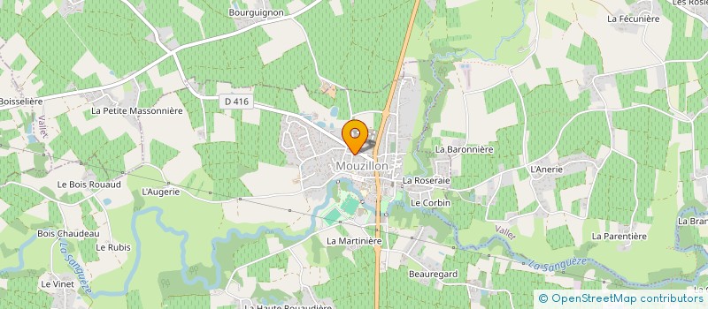 localisation de l'entreprise OUVRARD PLOMBERIE  MOUZILLON