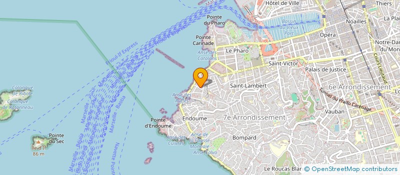 localisation de l'entreprise OUVREZ LA TETE à MARSEILLE