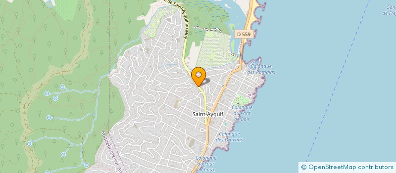 localisation de l'entreprise OUVREZ LE BAN à FREJUS