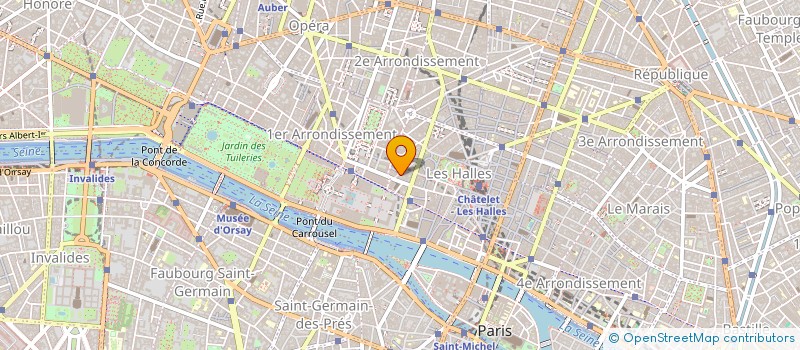 localisation de l'entreprise OUVREZ LES GUILLEMETS à PARIS