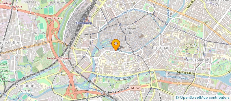 localisation de l'entreprise OUVRONS LES GUILLEMETS à STRASBOURG