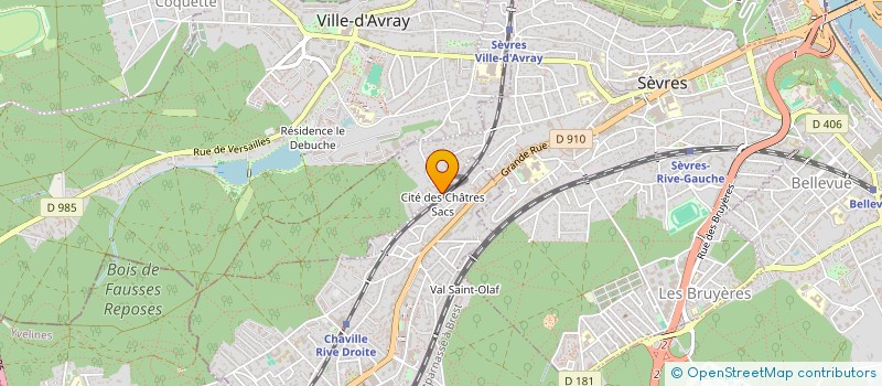 localisation de l'entreprise OUYTOPIA à CHAVILLE