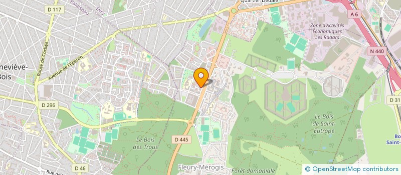 localisation de l'entreprise OUZGIS à FLEURY-MEROGIS