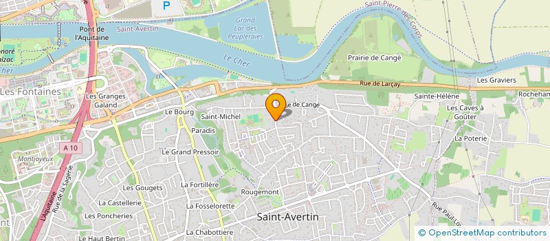 localisation de l'entreprise OUZO  SAINT-AVERTIN