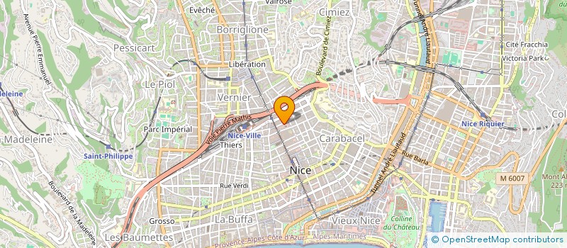 localisation de l'entreprise OUZOUD  NICE