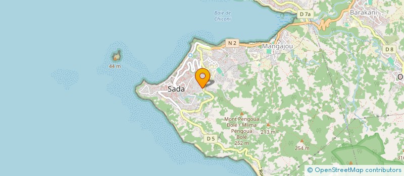 localisation de l'entreprise OUZOURI BATI-TRAVAUX à SADA