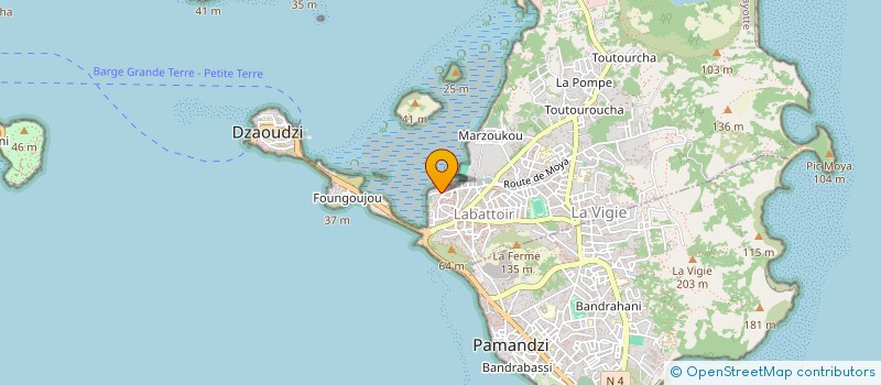 localisation de l'entreprise OUZOURI WA DJARIFA à DZAOUDZI