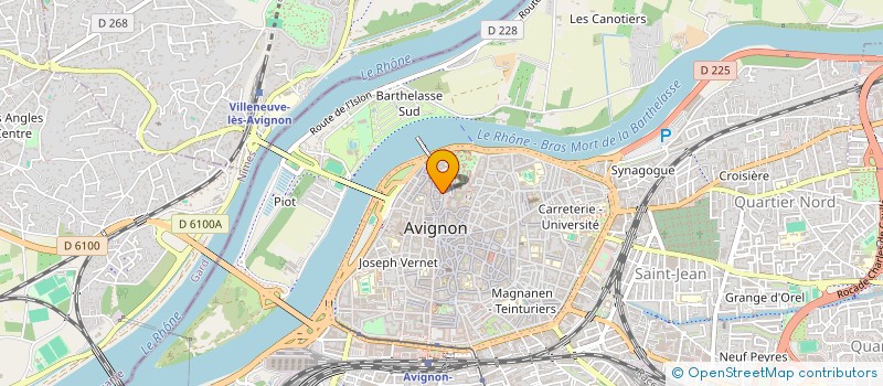 localisation de l'entreprise OV PRODUCTIONS  AVIGNON