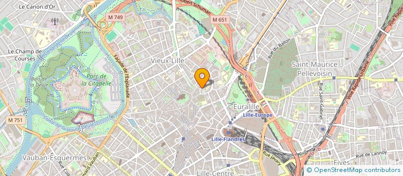 localisation de l'entreprise OV STUDIO à LILLE
