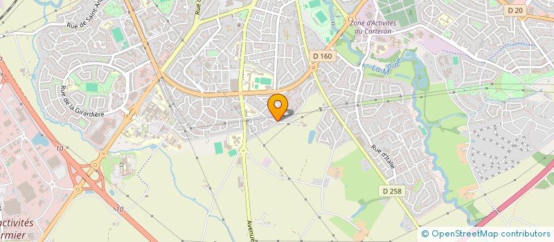 localisation de l'entreprise OVA à CHOLET
